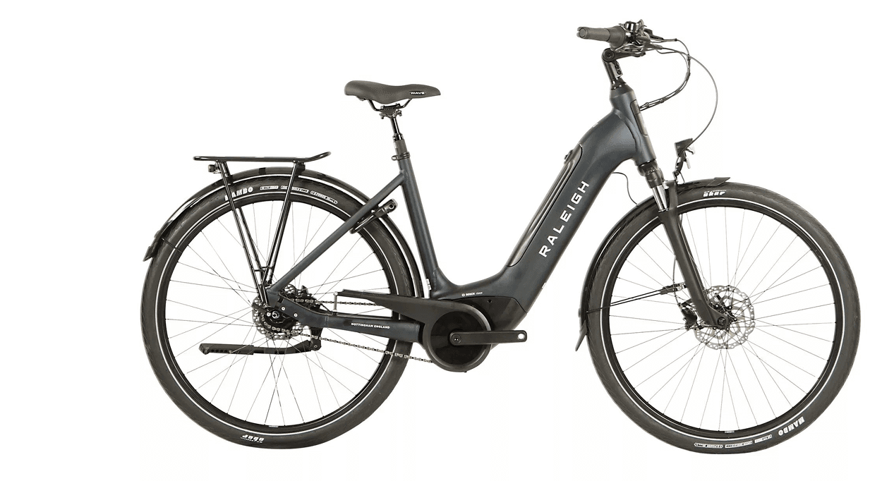 Side view of a bike